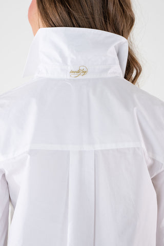 Classic Oxford - White Cotton Poplin
