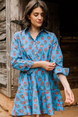 Polly Dress- Woodbine