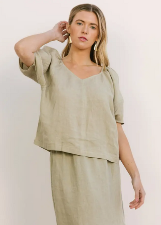 Amelia Blouse - Abbey Stone