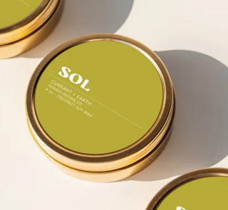 Sol Travel Tin Candle