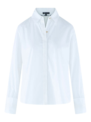 Classic Oxford - White Cotton Poplin