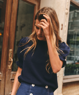 Fallon Pullover - Navy