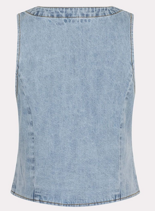 Denim Vest - Blue