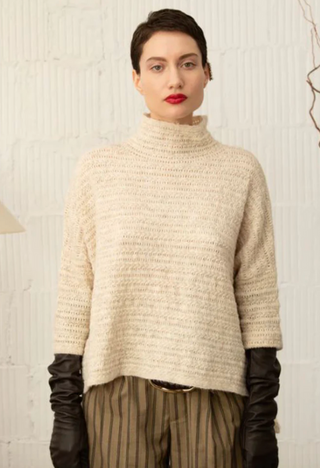 Boho Romana Sweater-Oatmeal