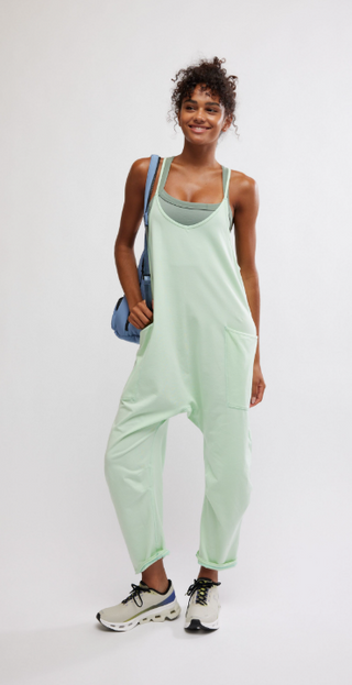 Hot Shot Onesie-Pistachio