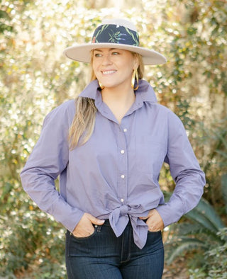 Holly Top - Antique Plum