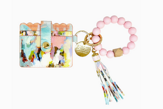 Brooks Avenue Keychain Wristlet Wallet