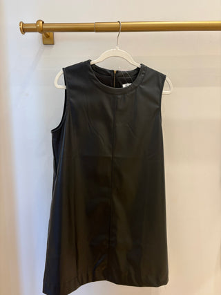 Black Pleather Dress