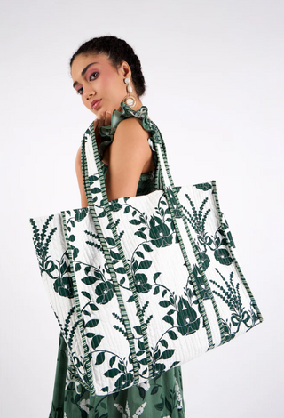 Voyager Tote Bag - Lavende Green