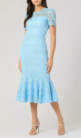 Darcy Dress- Sky blue