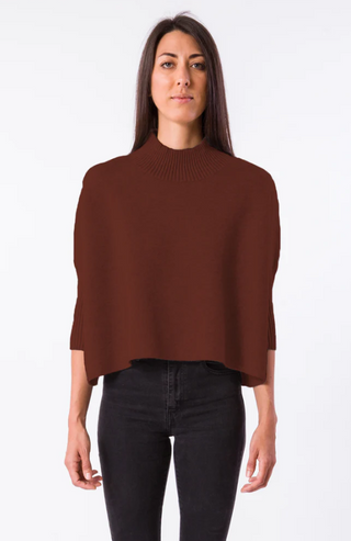 Aja Sweater-Heather Brown