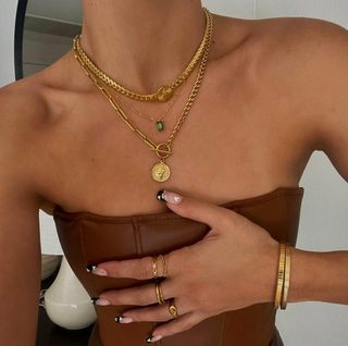 Bethany Baguette Necklace