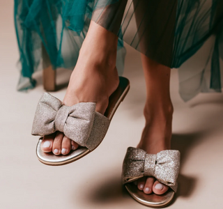 Rafie Bow Sandal - Starry