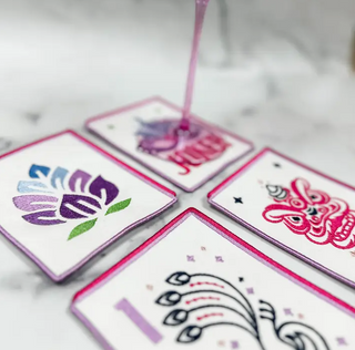 Oh My Mahjong Tile Cocktail Napkins