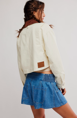 Martha Workwear Jacket - Ecru