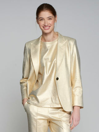 Hillary Gold Blazer