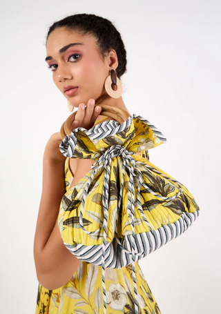 Bella Bucket Bag - Monet's Garden Yellow