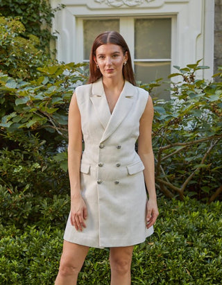 Tiff Dress - Cream