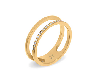Tarryn Double Ring - Gold