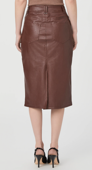 Siren Midi Skirt - Run Raisin