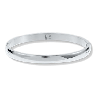 Arielle Bangle Bracelet - Silver