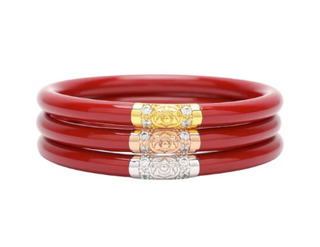 Three Kings All Weather Bangles® (AWB®) - Red - Large