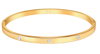 Jordyn Bangle Bracelet - Gold