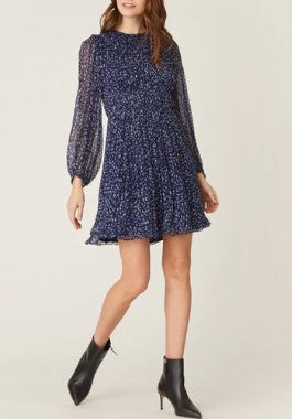 Hallie Dress - Ink Multi