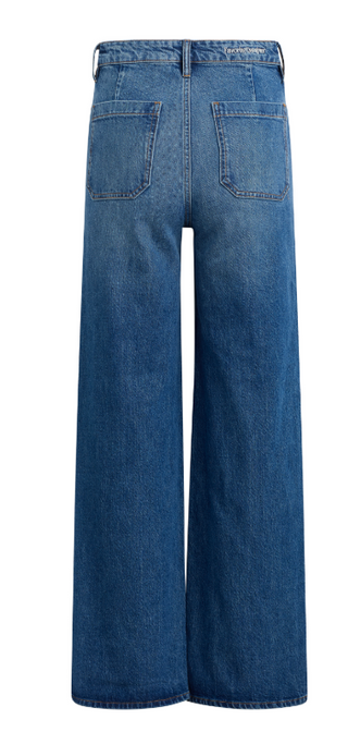 The Mischa Super High Rise Wide Leg - Campbell
