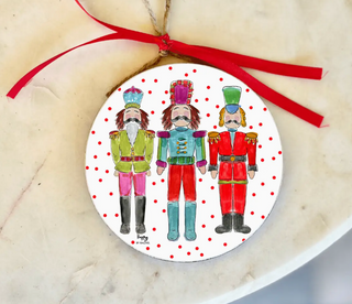 Nutcracker Artwork Christmas Holiday Ornament
