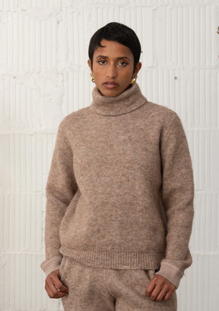 Costa Turtleneck - Woodsmoke