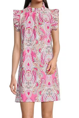 Shari Dress-Oasis Paisley Peony